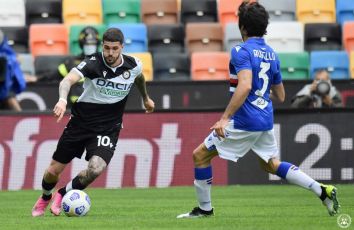 Udinese-Sampdoria 0-1, minimo sforzo e massima resa: obiettivo 52 punti vicino