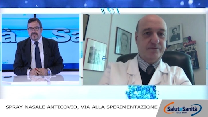 Spray anticovid, Icardi: "Se risultati confermati, ridurrà la carica virale del 97,5%"
