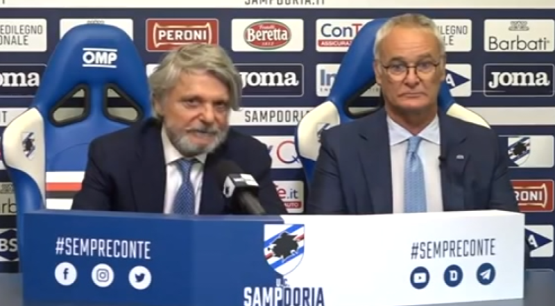 Sampdoria, Ferrero: "Rispettiamo la scelta di Ranieri". Aperta la caccia al successore