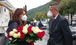 Genova, riprese al cimitero monumentale di Staglieno per la serie tv Petra