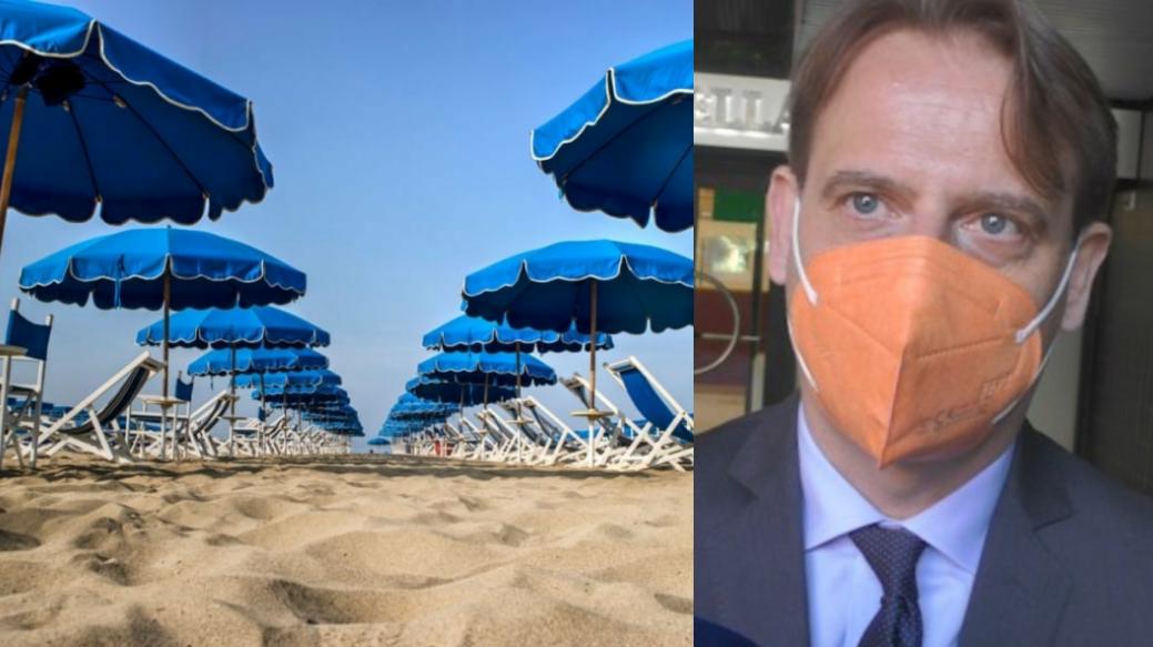 Spiagge e linee guida anticovid: la Liguria chiede di ridurre gli spazi fra gli ombrelloni