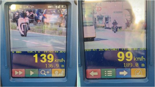 Genova, in moto in corso Gastaldi a 140 km/h: multa e patente sospesa