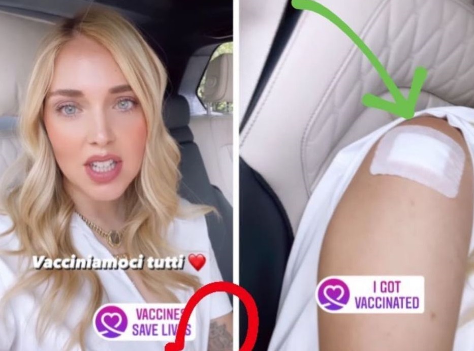 "Non si è vaccinata davvero", Chiara Ferragni risponde ai complottisti: "Siete fuori"