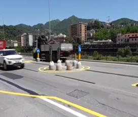 Rotonda di Via Polonio in Valpolcevera, Campora: "In fase di sperimentazione"  