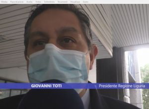 Toti: “La Liguria in zona bianca vale 200 milioni per il solo commercio al dettaglio”