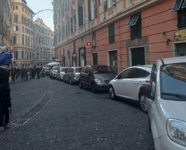 Genova, via alla pedonalizzazione del tratto tra via Cairoli e piazza della Meridiana