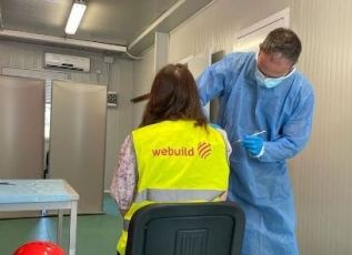 Nei cantieri Webuild prende il via la campagna "Vaccinazione in azienda"