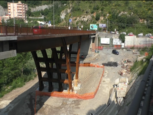 Genova, riaperto il ponte del Lagaccio Don Acciai, Piciocchi: "La sicurezza è il primo obiettivo"