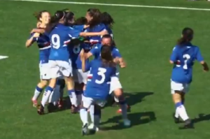 Sampdoria, parteciperà alla Serie A femminile: acquisito il titolo della Florentia 