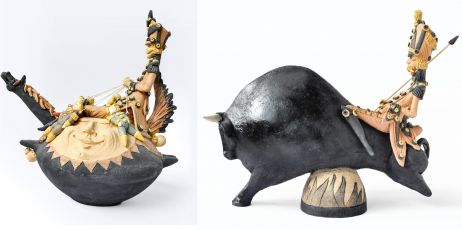 “Il fischio della terra”: ad Albissola una mostra sui “cuchi” di Diego Poloniato