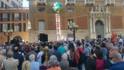 A Genova la manifestazione contro l’accordo Stato-Atlantia. Possetti: "Questo contratto non s'ha da fare"