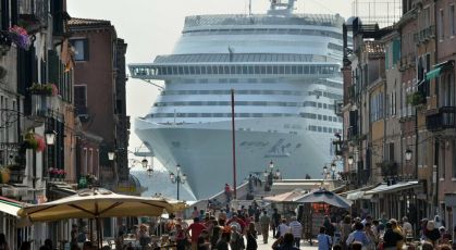 Ipotesi stop 'grandi navi' a Venezia dal 5 luglio, Uiltrasporti vuol vederci chiaro