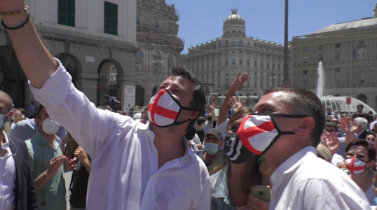 Liguria, Salvini annuncia: "In arrivo 75 agenti in più, una risposta concreta"
