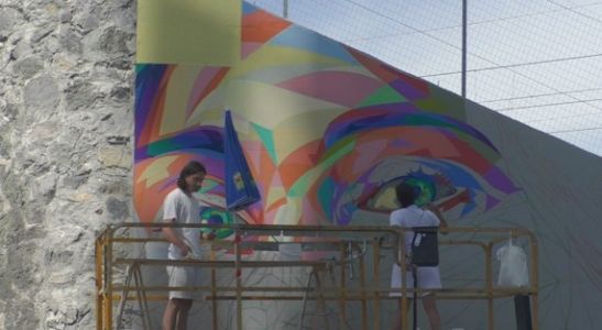 Genova, la street art sbarca sotto il ponte San Giorgio: ecco "Pintada"