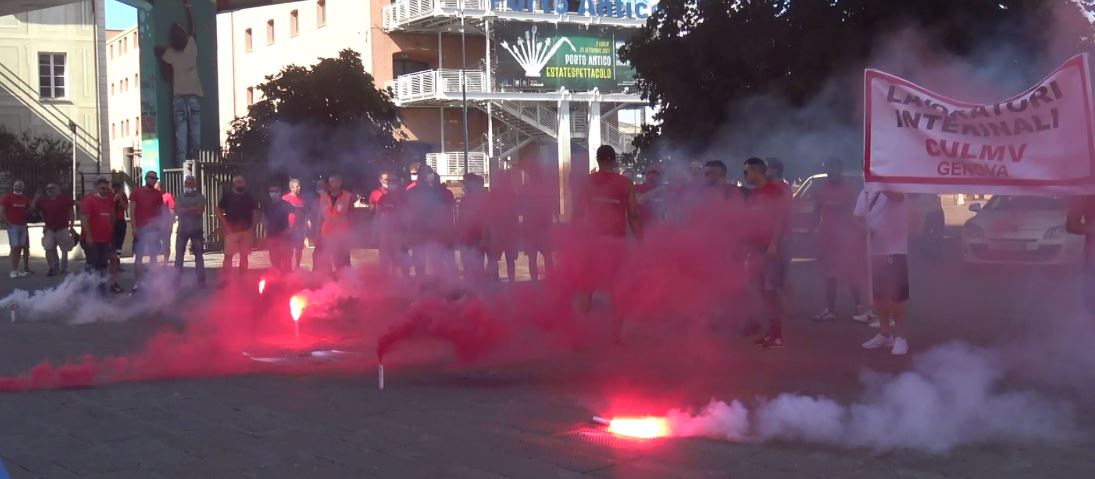 Porto Genova, protesta precari Culmv: lunedì 28 incontro col presidente dell'AdSP