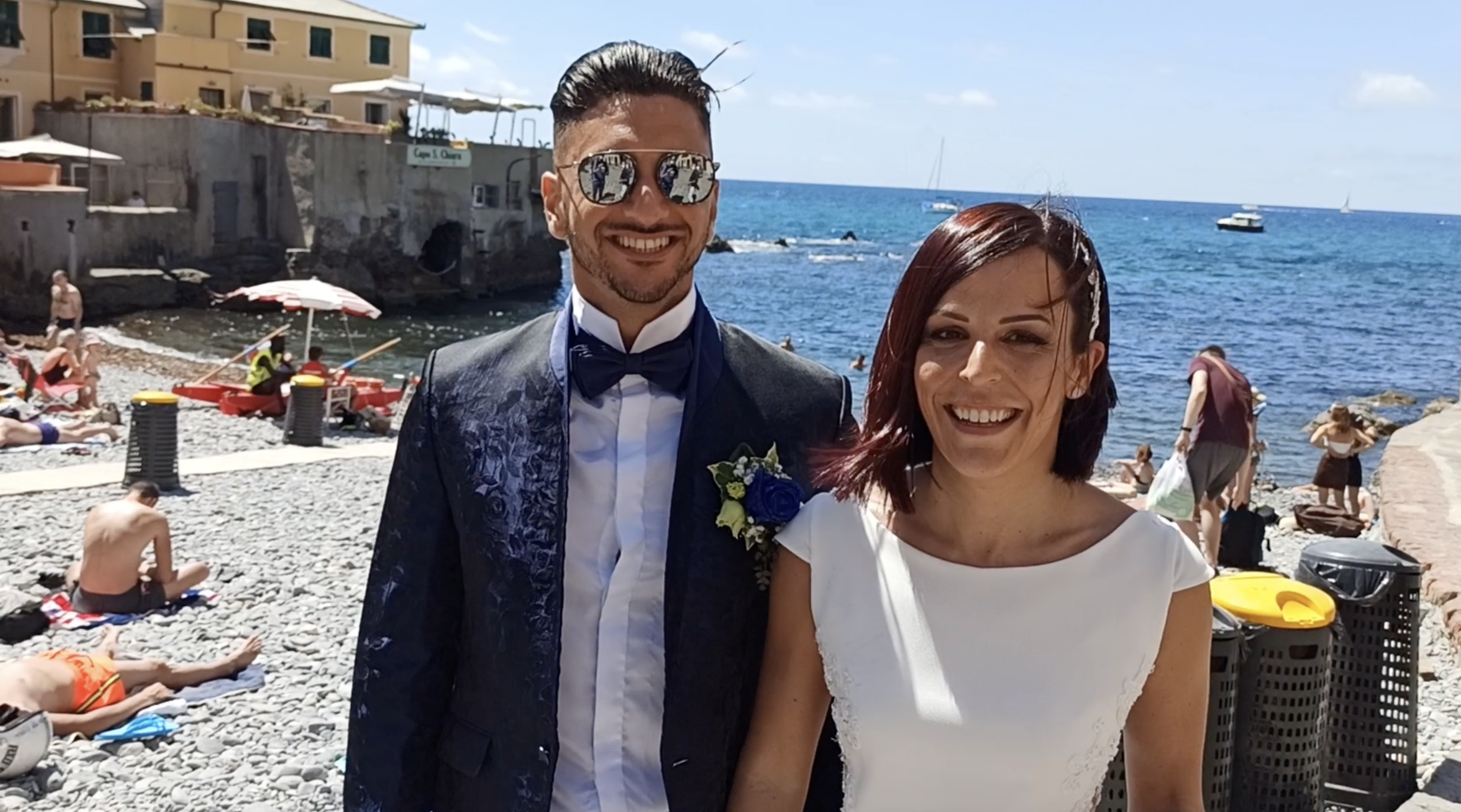 A Boccadasse arrivano i turisti…e i primi sposi