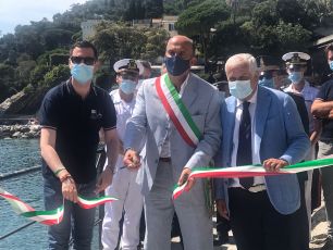 Zoagli, riaperta al pubblico la passeggiata a mare di levante 