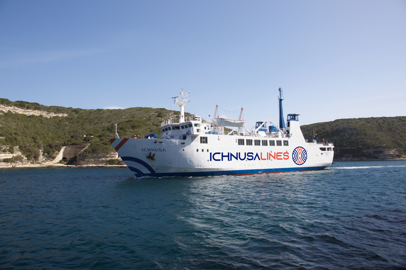 Dal 4 luglio la motonave Ichnusa entra in servizio tra Corsica e Sardegna