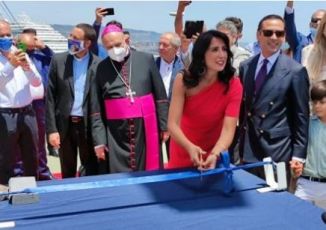 Grimaldi presenta "Eco Catania", nuovo traghetto ro-ro dal cuore green