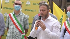 Coldiretti in piazza: "Chiediamo una legge sull’abbattimento dei cinghiali"