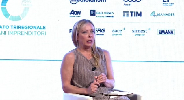 "Storia futura", Meloni: "L'Europa? Abbiamo sempre giocato in difesa ma non siamo Cenerentola"