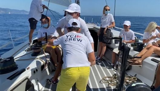 Yacht Club Italiano, pomeriggio in barca a vela per 9 bimbi dell'associazione Abeo