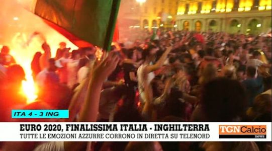 Finale Europei: notte di festa, ma anche denunce e 14 tra feriti e intossicati da alcol