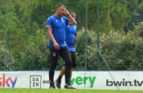 Sampdoria, D'Aversa: "Ben venga l'inizio con squadre più forti. Derby? So cosa significa"