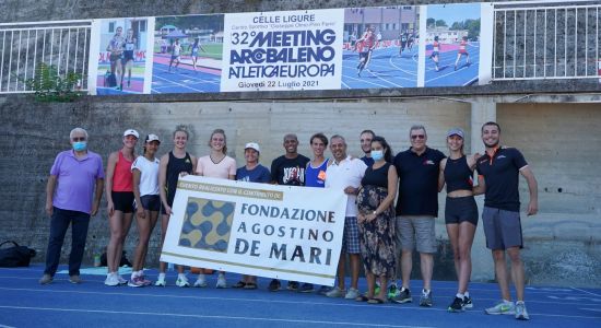 Il 22 luglio a Celle Ligure il Meeting Arcobaleno Atletica Europa: 600 atleti pronti a sfidarsi