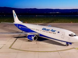 Blue Air, da Milano Linate via ai voli per Catania, Parigi e Barcellona