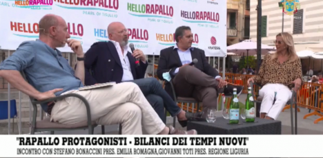 'Rapallo Protagonisti', a confronto Toti e Bonaccini: "Si riparte tutti assieme"