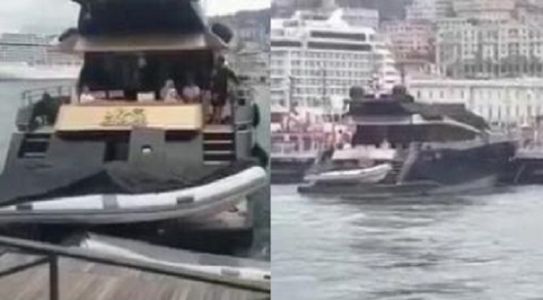 Genova, yacht impazzito travolge due imbarcazioni e sbatte sulla banchina al Porto antico