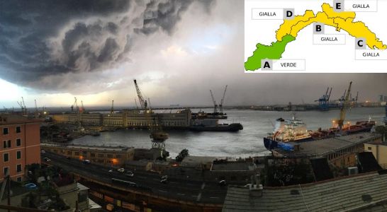 Maltempo Liguria, prolungata l'allerta gialla per temporali fino alle 17