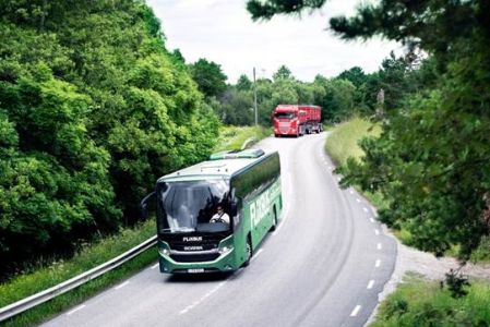 Filxbus collabora con Scania e Gasum per il primo bus a biogas a lunga percorrenza