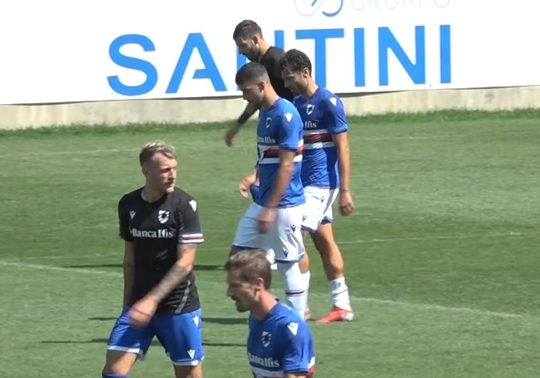 Sampdoria: La Gumina, Murru e Trimboli regalano la vittoria ai "neri" in amichevole