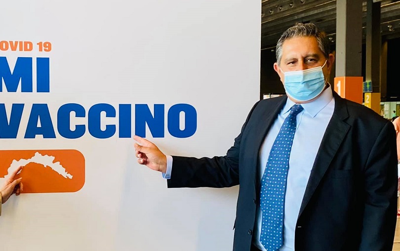 Covid, quasi 100 mila vaccini somministrati in Liguria in una settimana