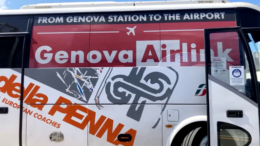 Ecco "Genova Airlink": dalla stazione di Sestri Ponente all'aeroporto in 5 minuti