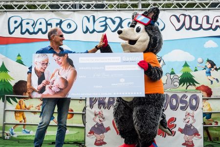 I turisti di Prato Nevoso donano 50mila euro per i pazienti del Gaslini