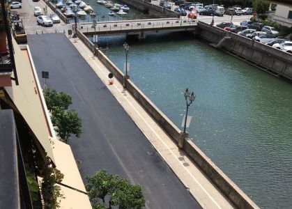 La polemica a Rapallo, perché i lavori di asfaltatura in agosto?