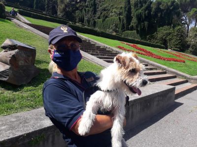 Ecco Leone, il nuovo cane antidroga della polizia di Genova