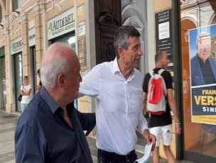 Savona 2021, Lupi al point del candidato sindaco Francesco Versace 