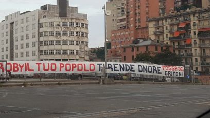 Genoa, l'omaggio a Roberto Scotto: "Il tuo popolo ti rende onore"