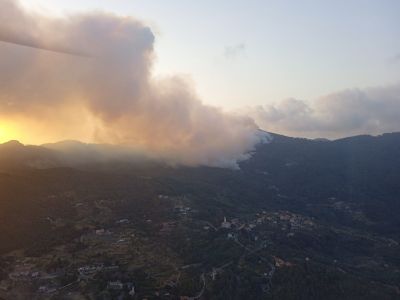 Incendio Framura, potrebbe essere doloso: ritrovati i resti di alcune "pire"
