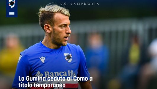 Sampdoria, ufficiale il prestito di La Gumina al Como