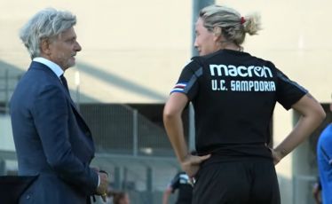 Ferrero carica la Sampdoria Women per l'esordio: "Vi dovete divertire"