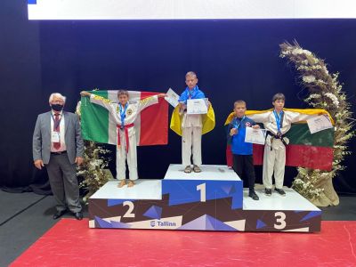 Taekwondo, Europei Kids in Estonia: la Scuola TKD Genova torna con due preziose medaglie