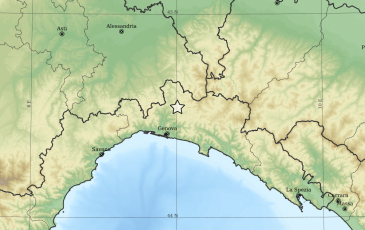 Terremoto in Liguria, sisma di magnitudo 2,4 nell'entroterra di Genova