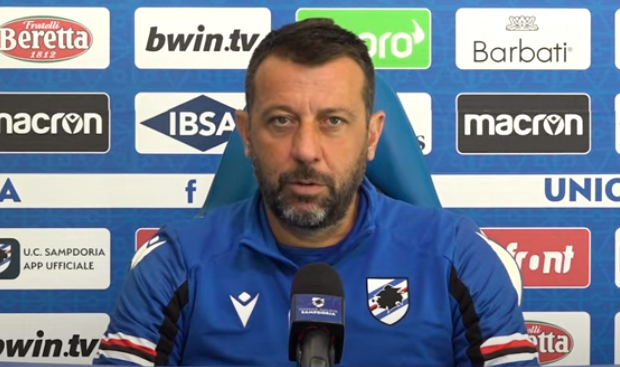Sampdoria, D'Aversa: "Col Sassuolo riprendiamoci quanto lasciato col Milan"