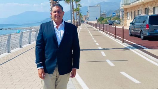 Vallecrosia, inaugurata la nuova pista ciclabile. Toti: "Liguria proiettata al futuro sostenibile"