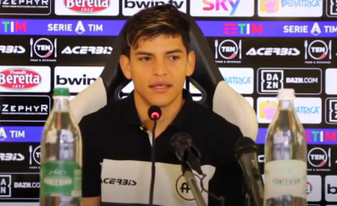 Spezia, Agudelo: "Ringrazio Dio di avermi fatto tornare, sono molto felice"